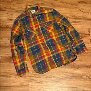 Levi's Multicolor Plaid Flannel Shirt